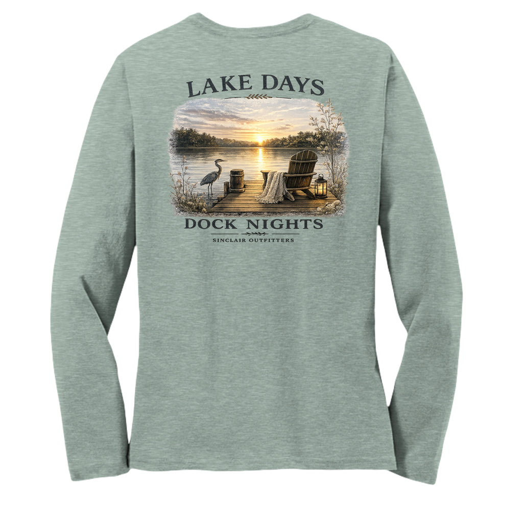 Heathered Dusty Sage - DT110 - BACK