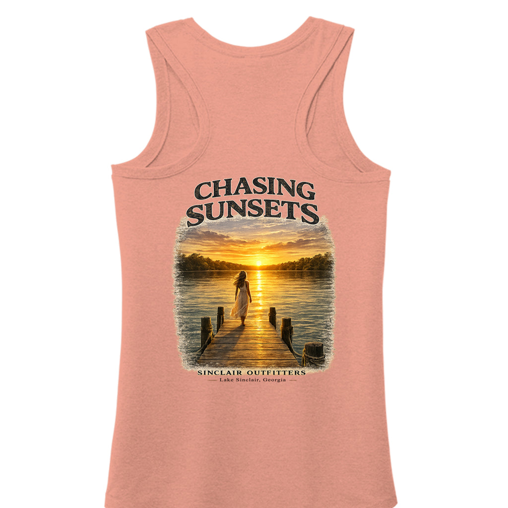 Heathered Dusty Peach - DM138L - BACK