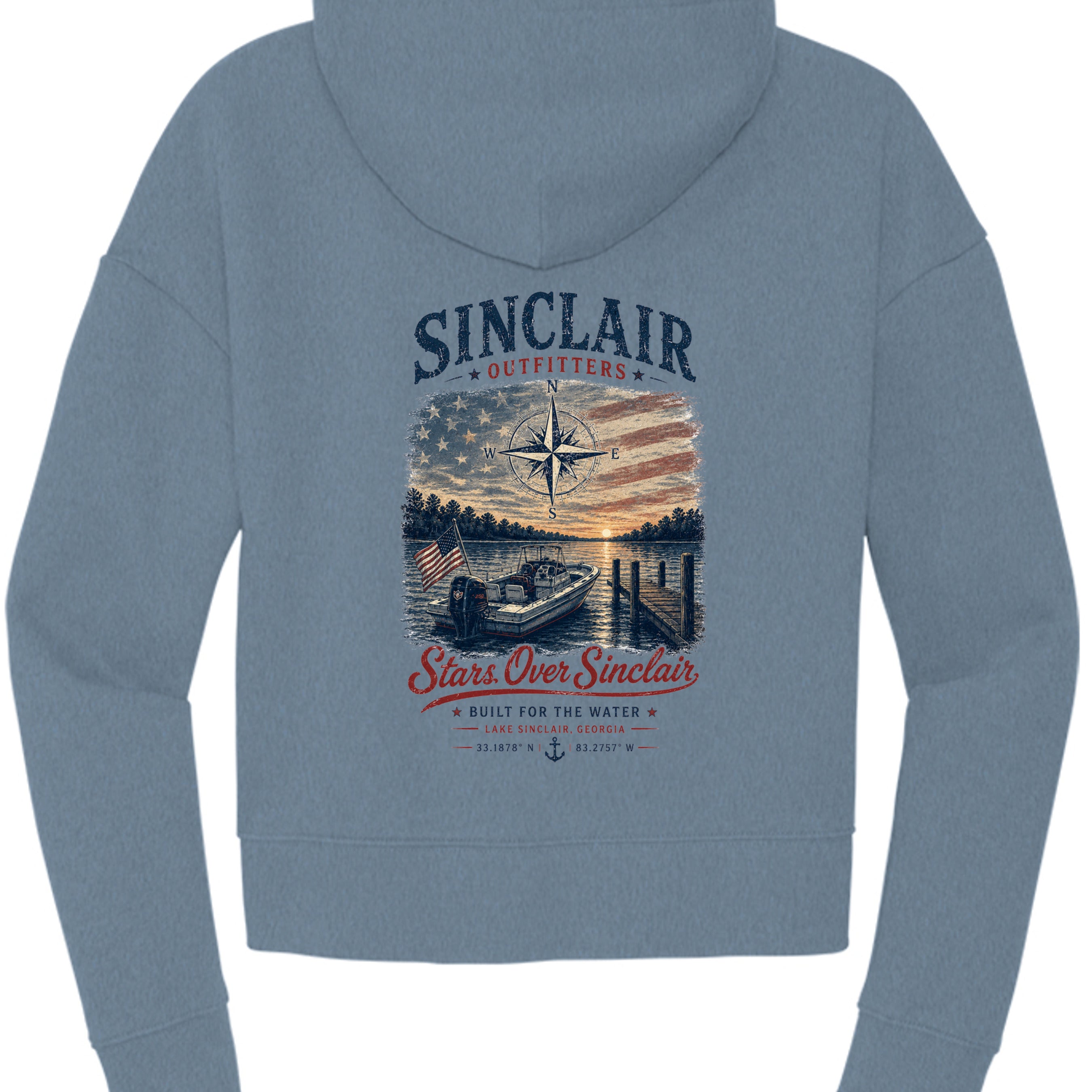 Flint Blue Heather - DT6101 - BACK