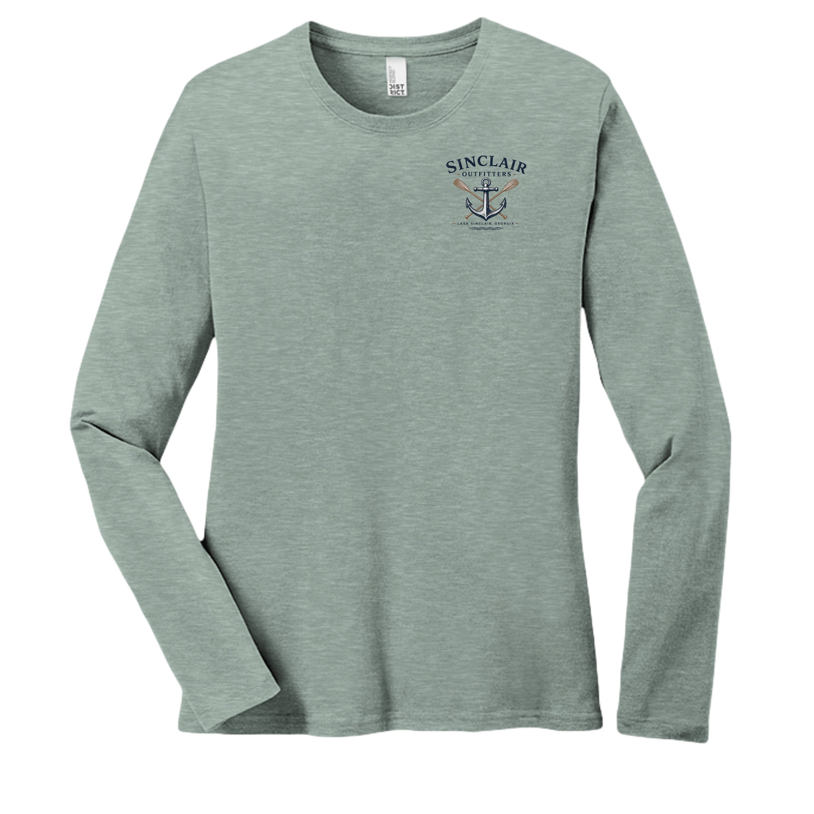 Heathered Dusty Sage - DT110 - FRONT