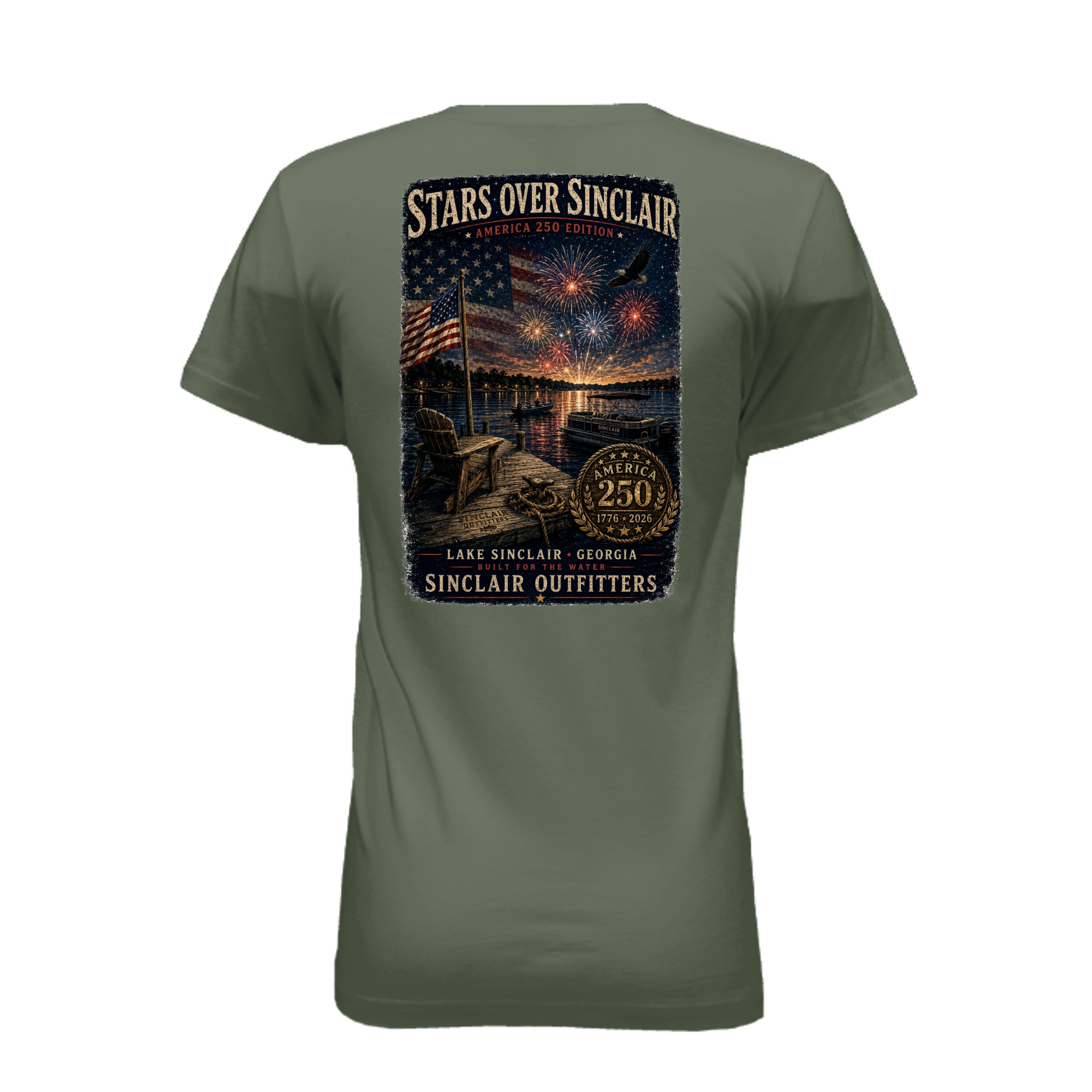 Military Green - B6400 - BACK