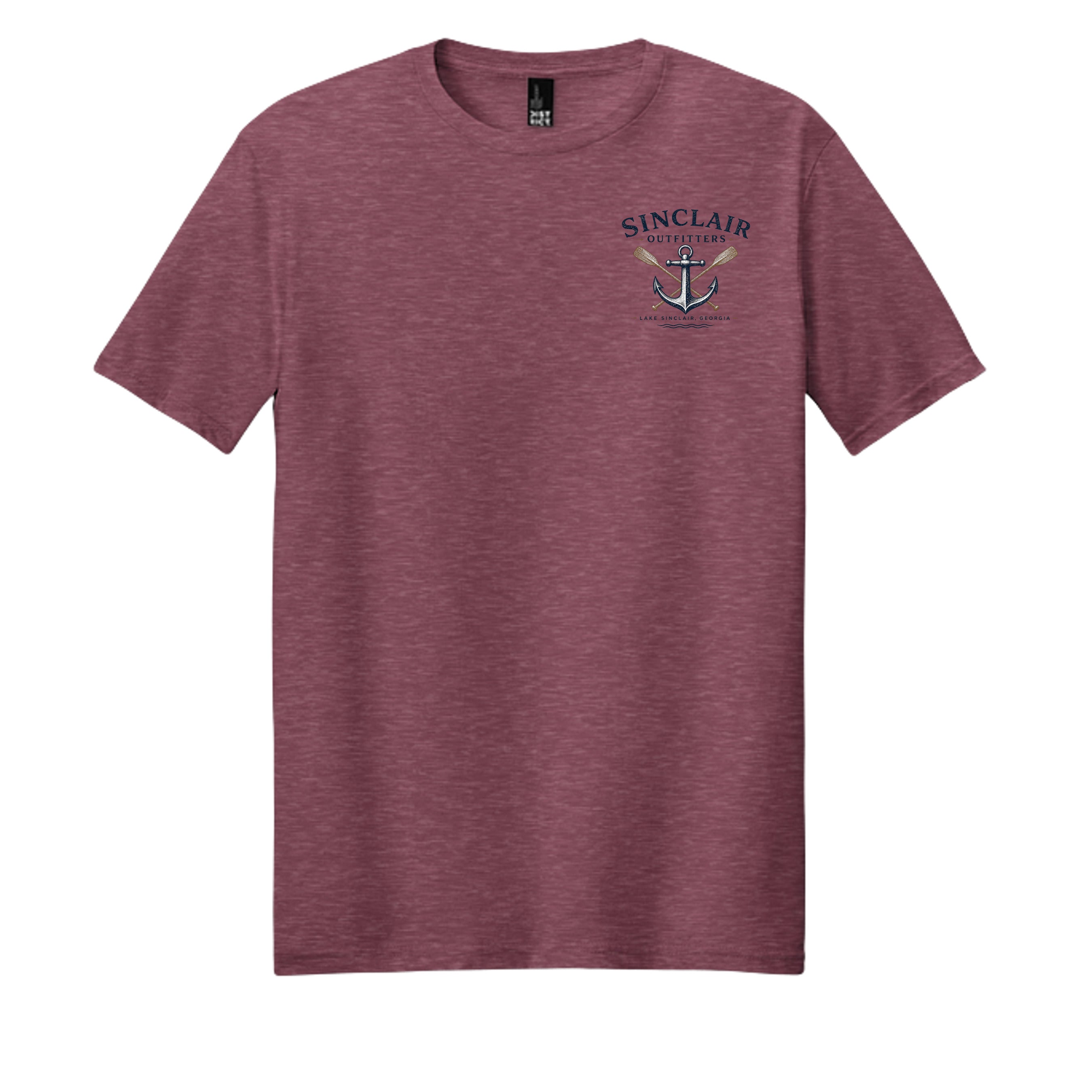 Heathered Cardinal - DM108 - FRONT