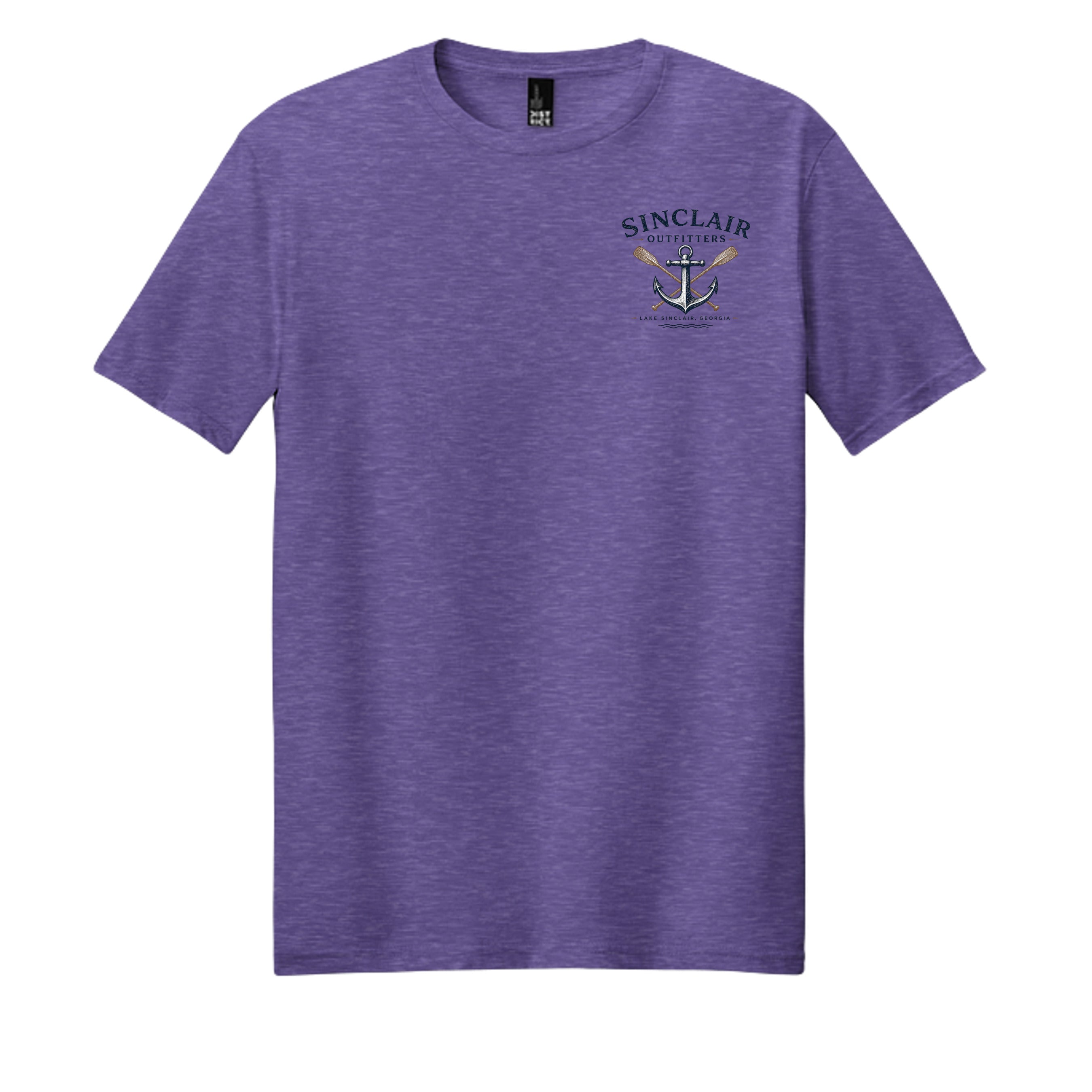 Electric Purple Heather - DM108 - FRONT
