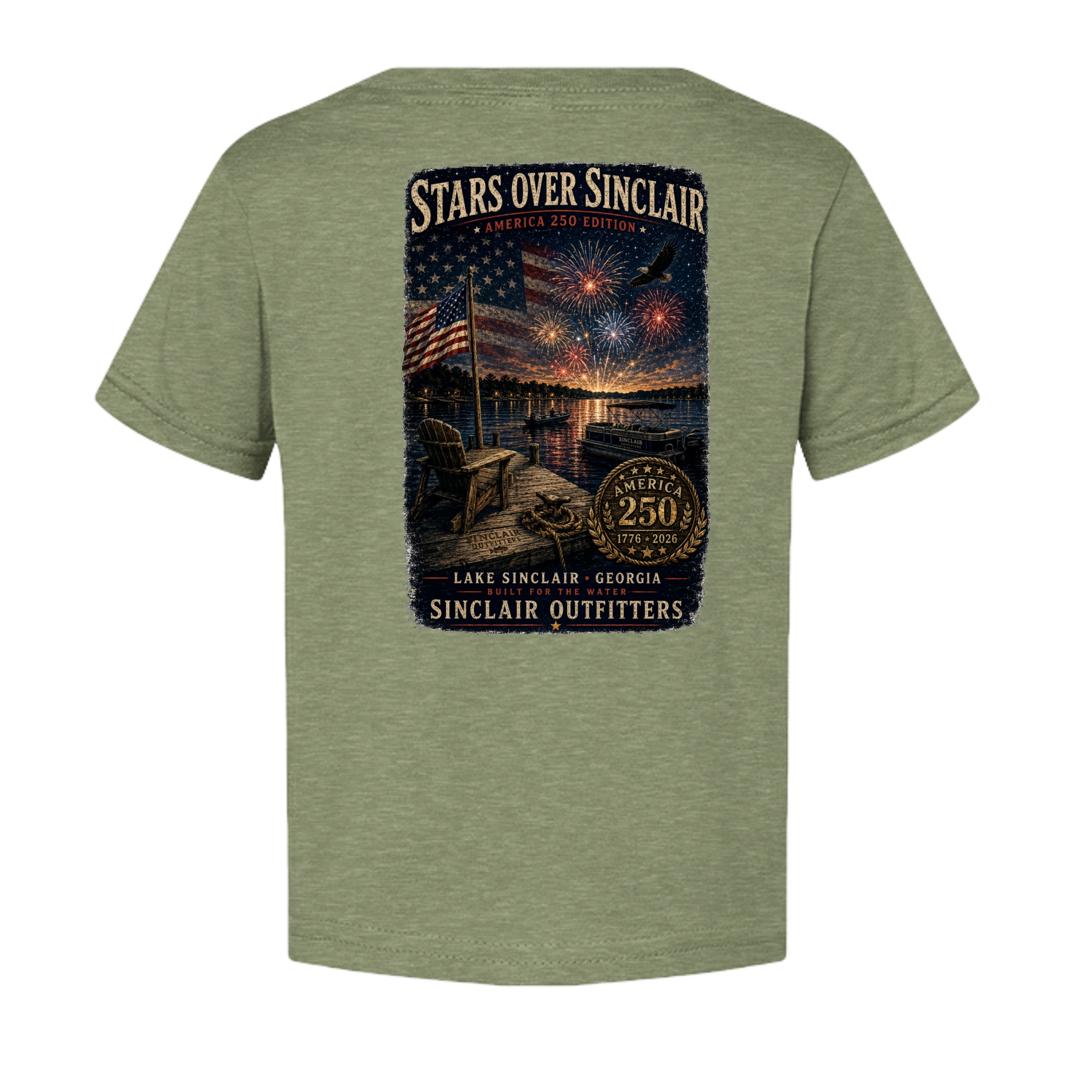 Vintage Military Green - 3321 - BACK
