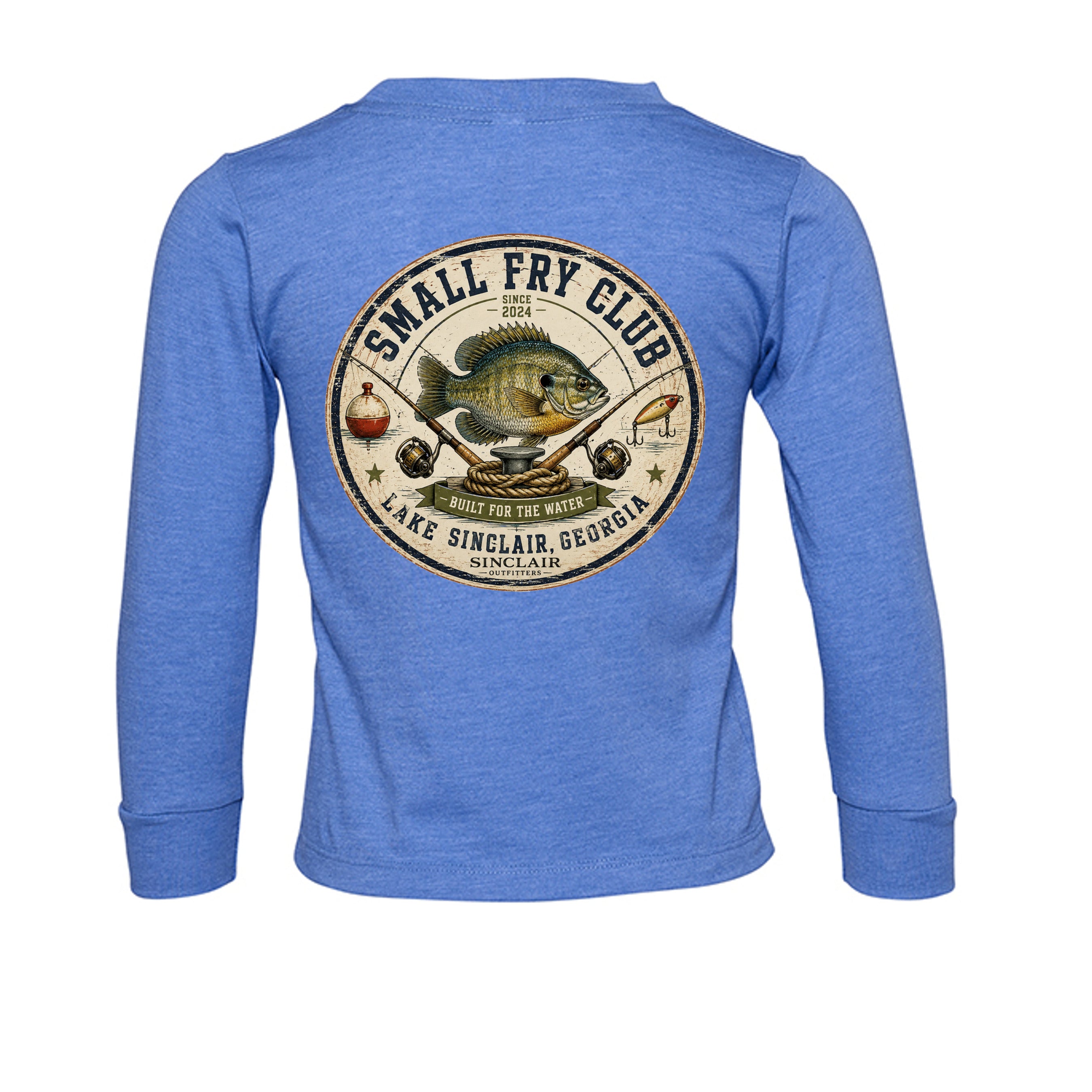 Heather Columbia Blue - 3501T - BACK