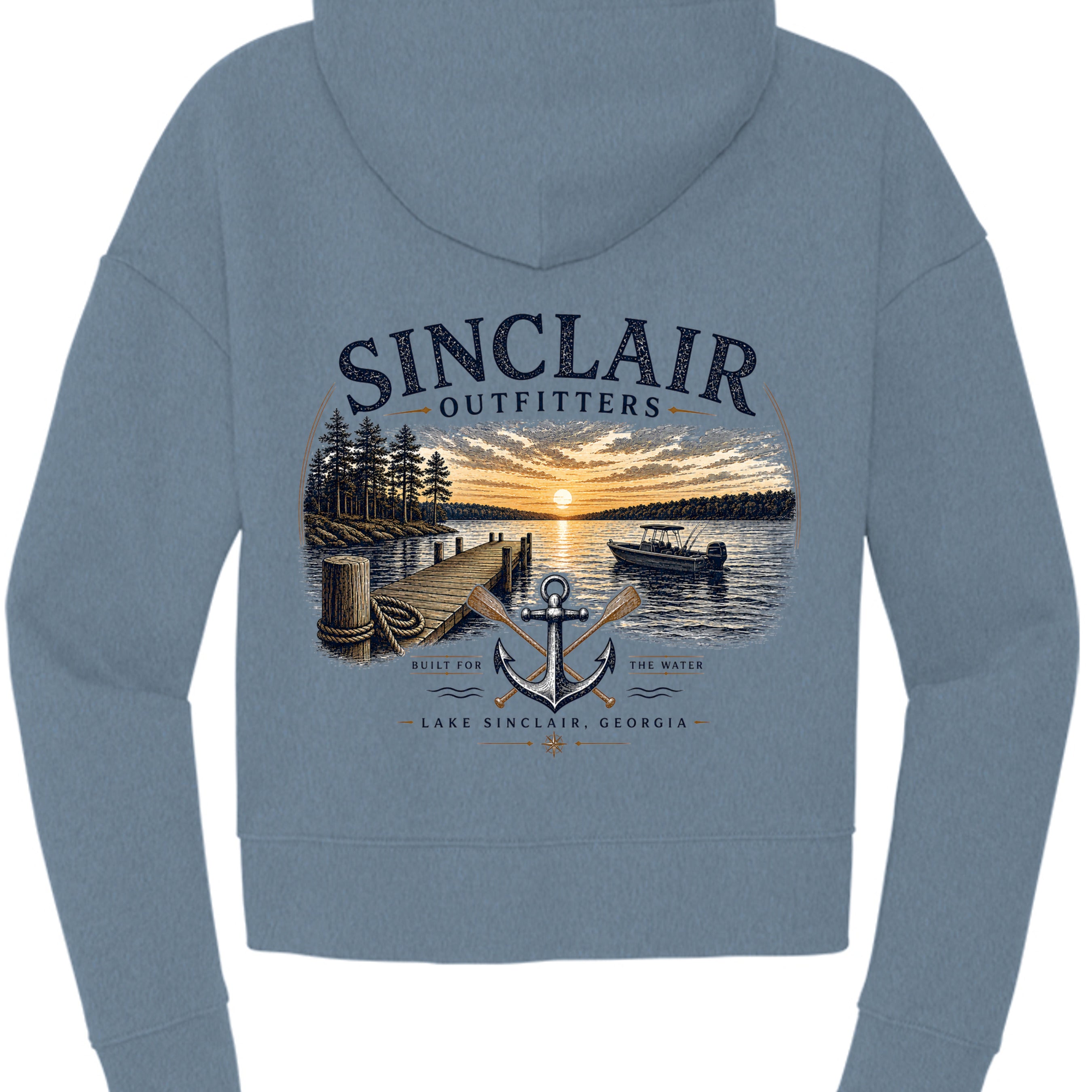 Flint Blue Heather - DT6101 - BACK
