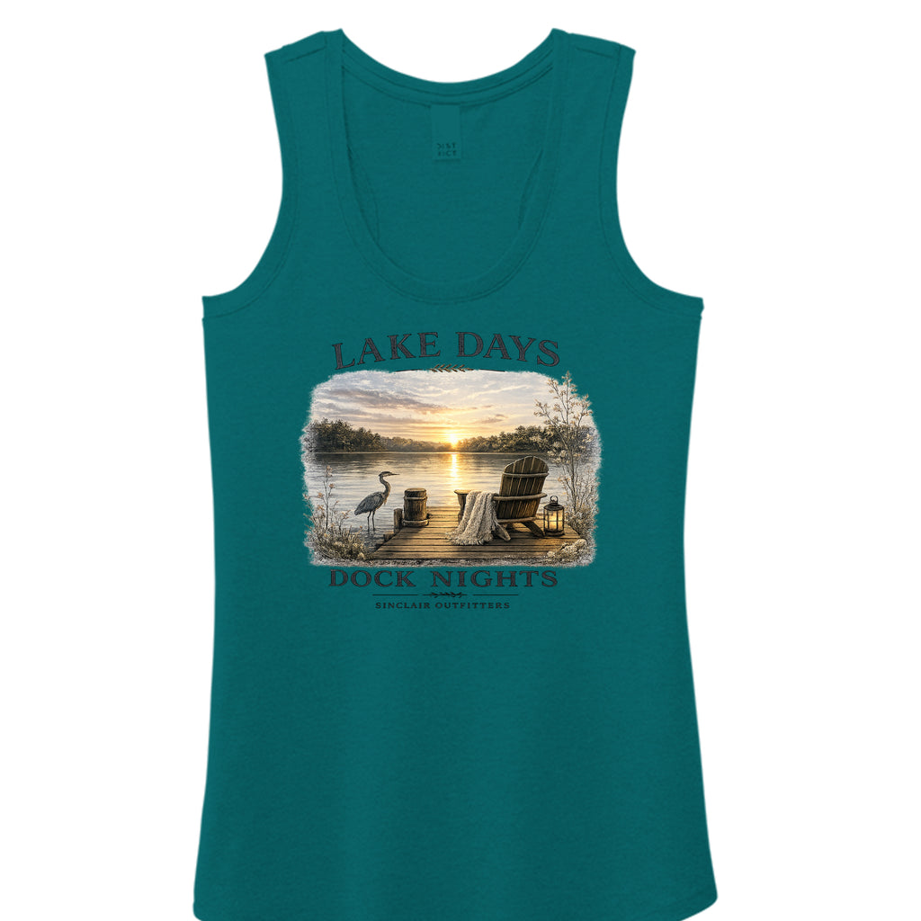 Heathered Teal - DM138L - FRONT