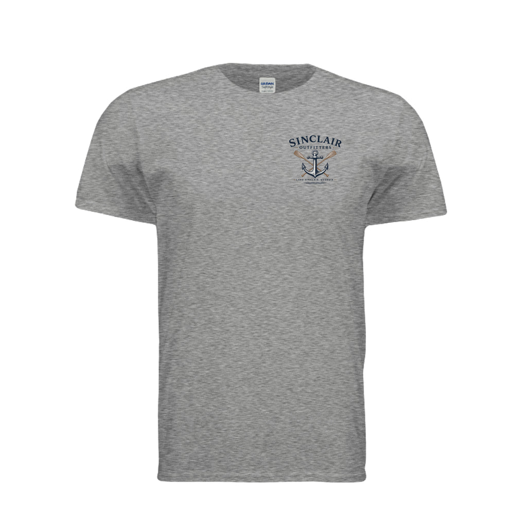 Locals Know Lake Sinclair T-Shirt front view