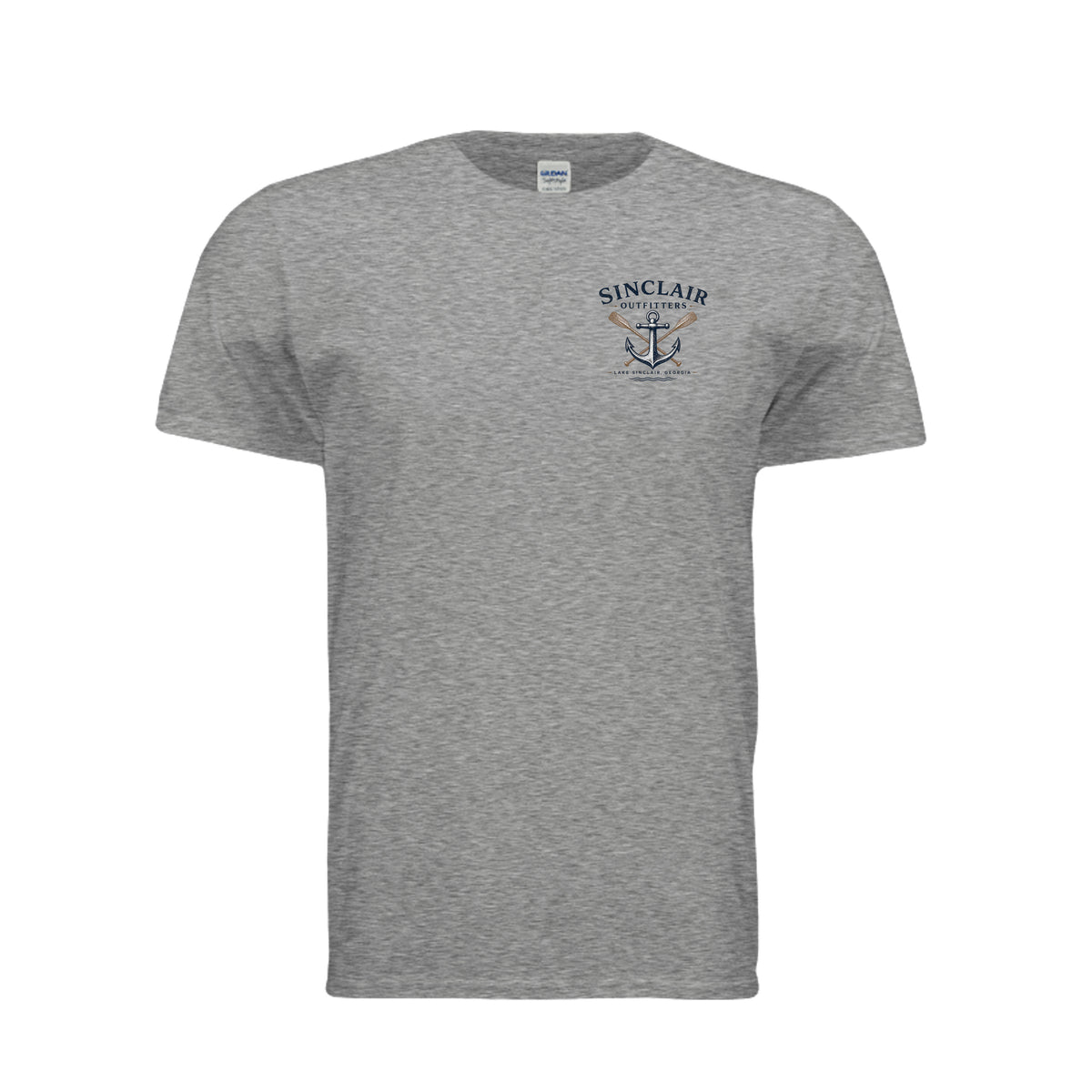 Locals Know Lake Sinclair T-Shirt front view