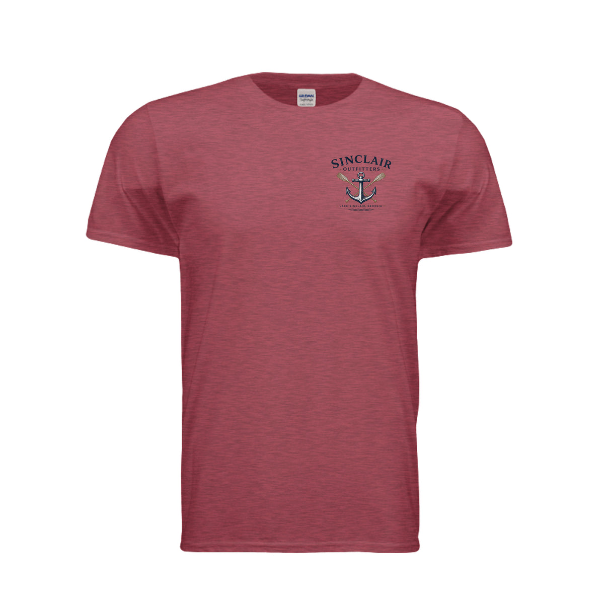 Locals Know Lake Sinclair T-Shirt front view