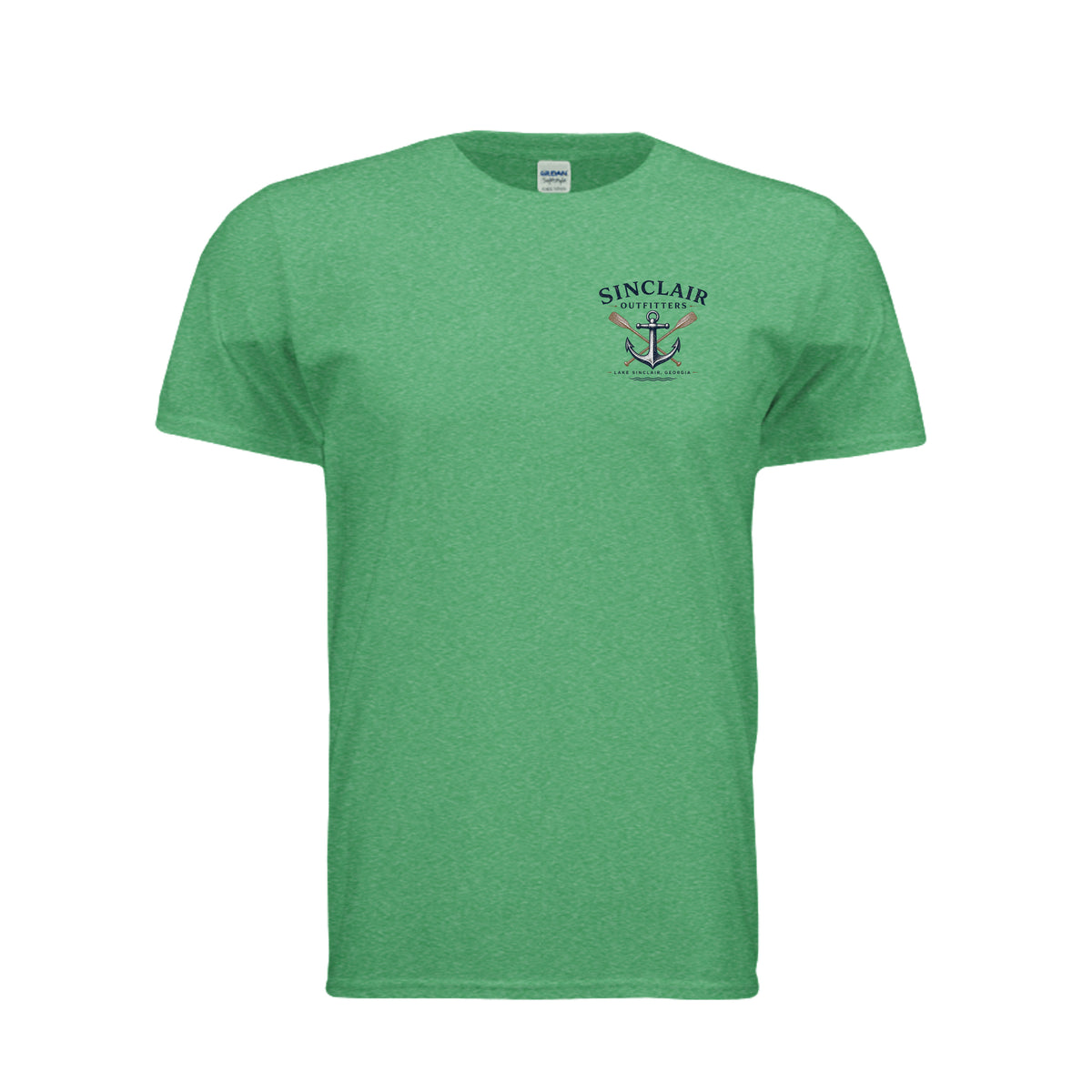 Locals Know Lake Sinclair T-Shirt front view