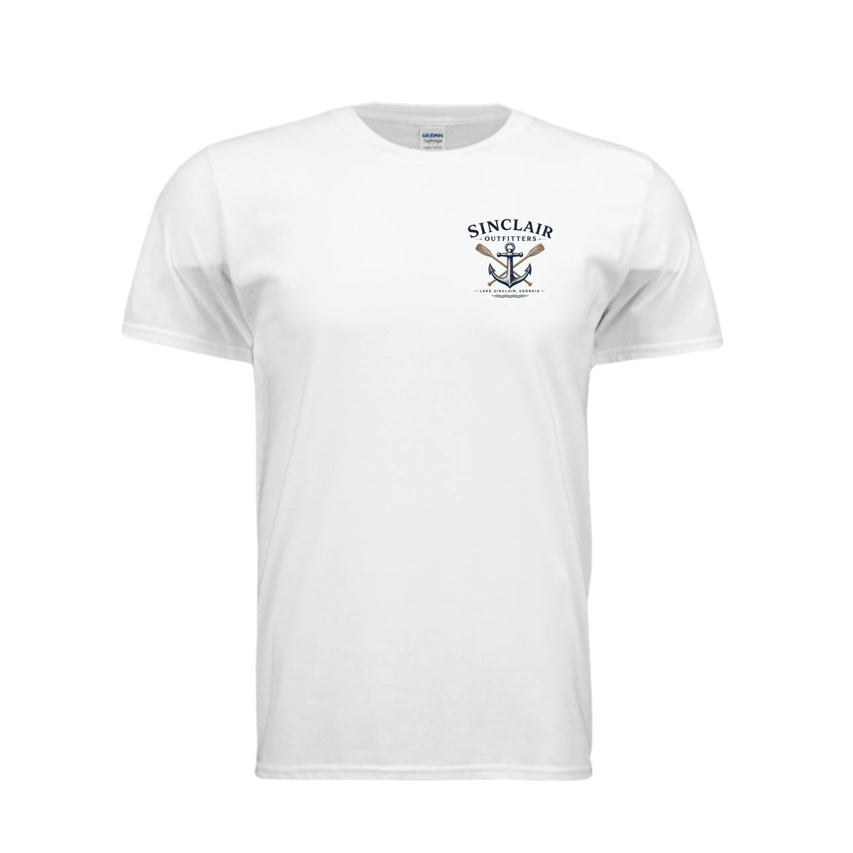 Locals Know Lake Sinclair T-Shirt front view