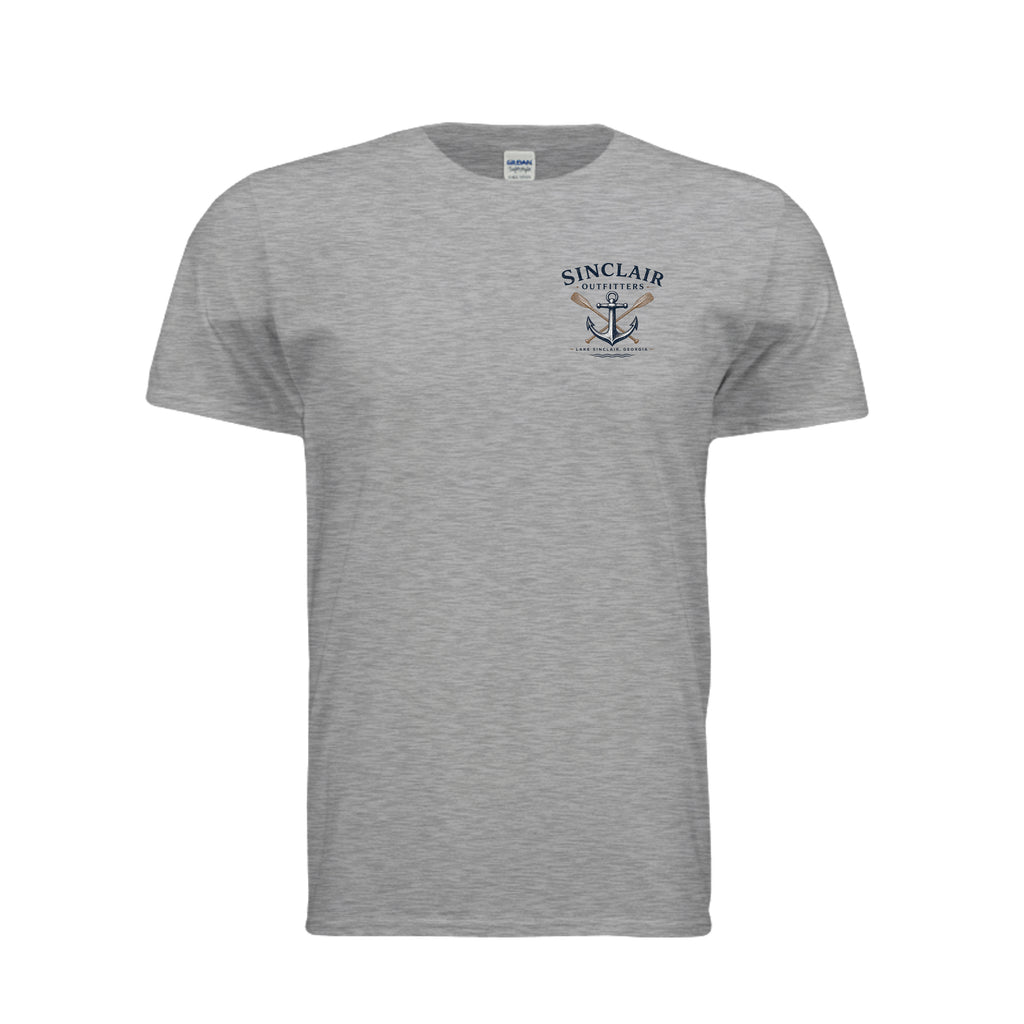 Locals Know Lake Sinclair T-Shirt front view