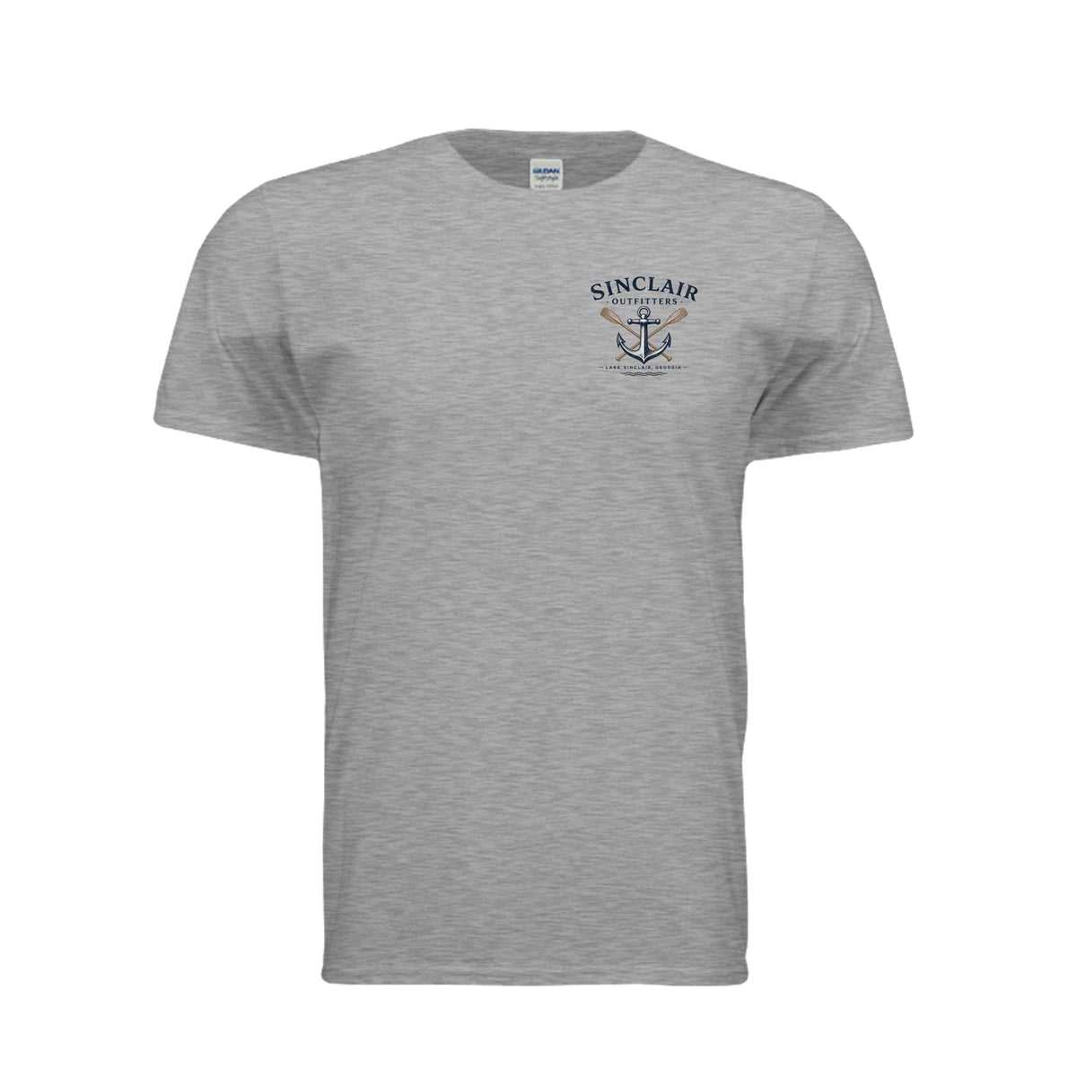 Locals Know Lake Sinclair T-Shirt front view