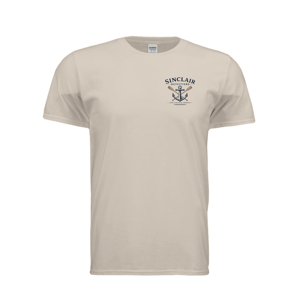 Locals Know Lake Sinclair T-Shirt front view