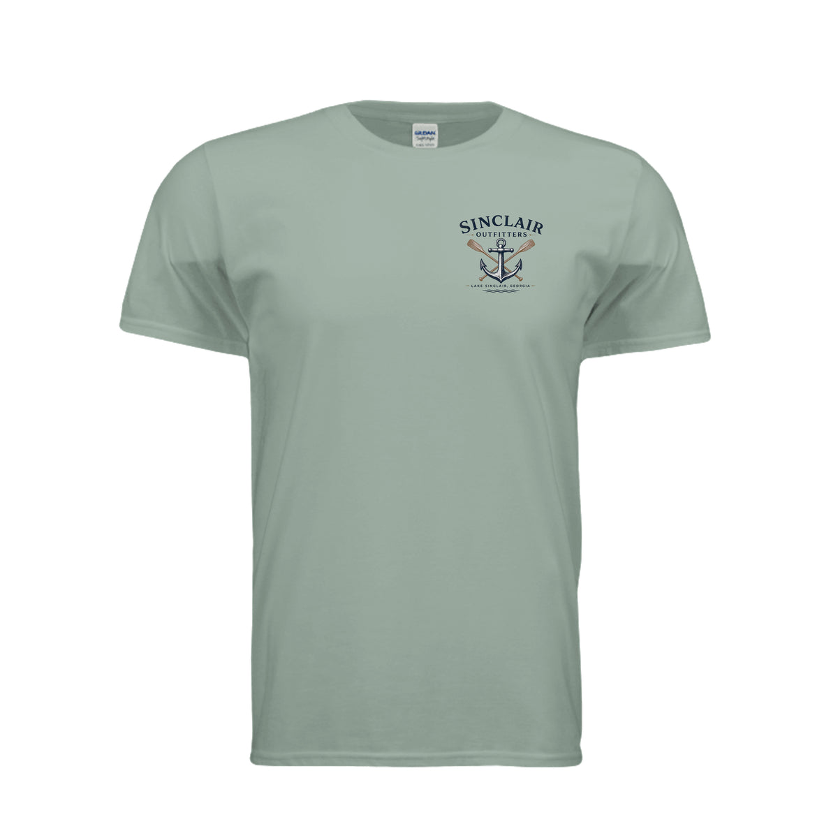 Locals Know Lake Sinclair T-Shirt front view