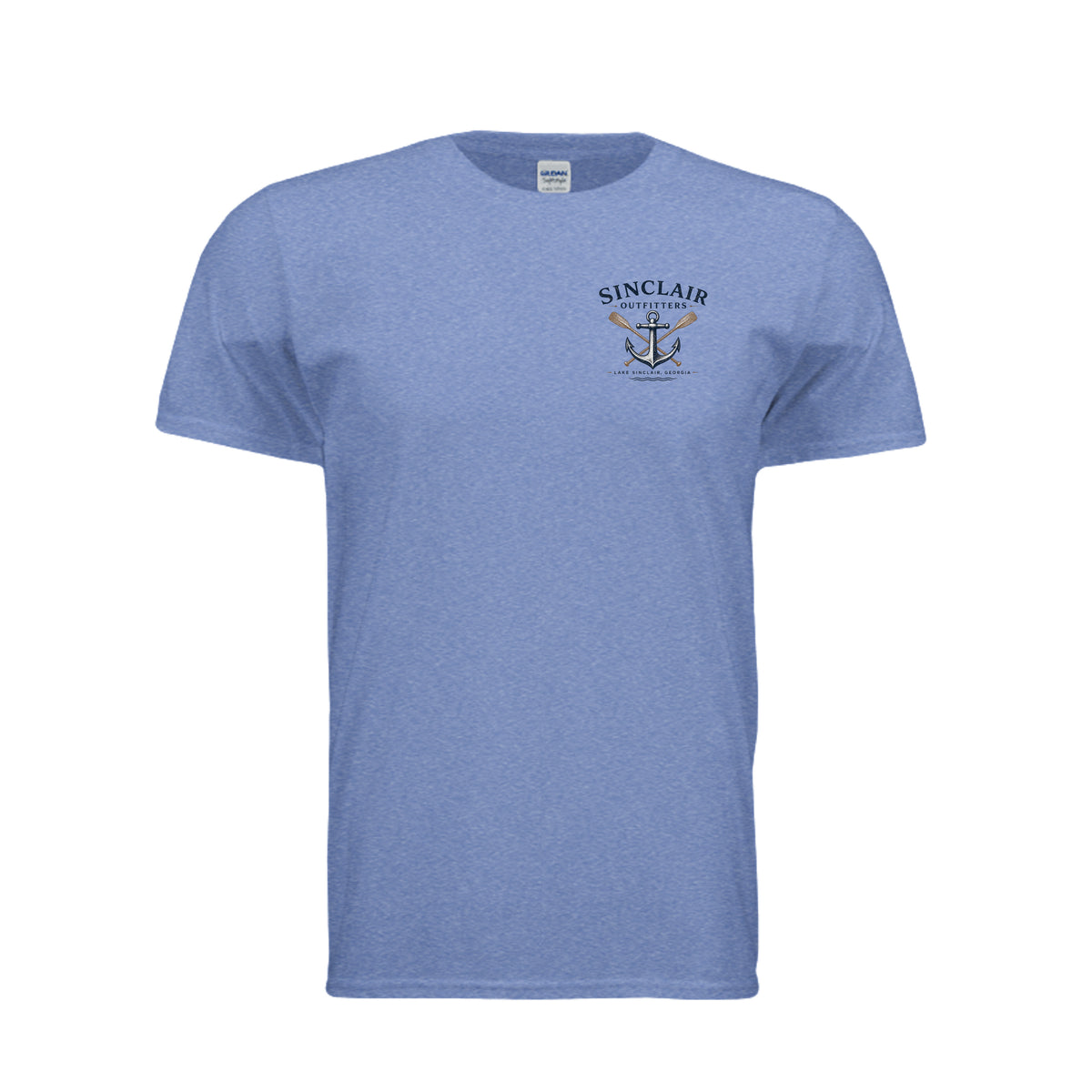 Locals Know Lake Sinclair T-Shirt front view