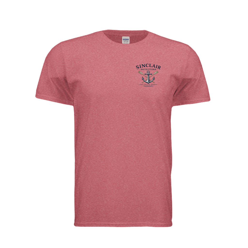 Locals Know Lake Sinclair T-Shirt front view