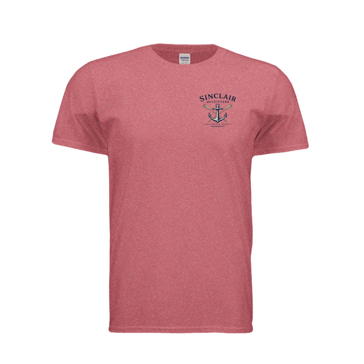 Locals Know Lake Sinclair T-Shirt front view