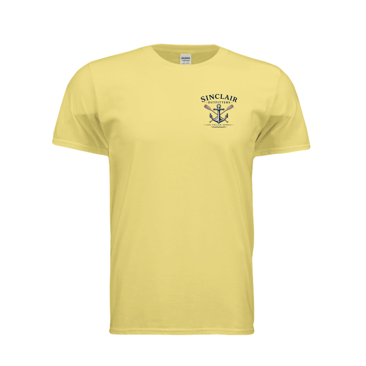 Locals Know Lake Sinclair T-Shirt front view