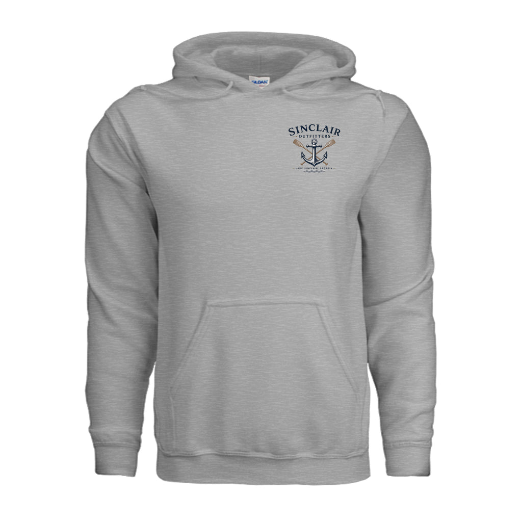 Locals Know Lake Sinclair Hoodie front view