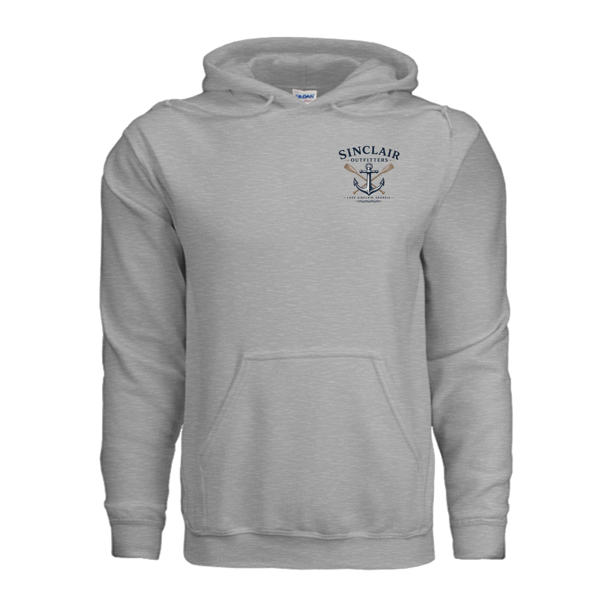 Locals Know Lake Sinclair Hoodie front view
