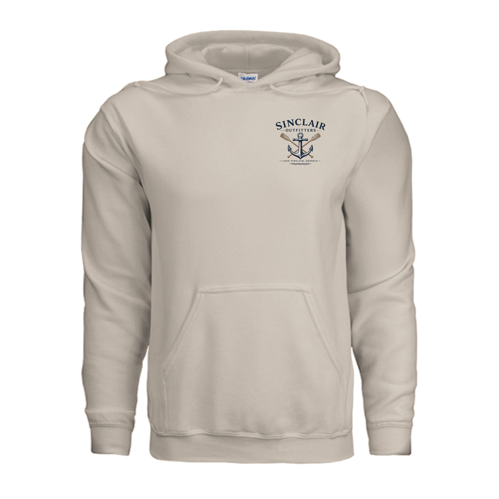 Locals Know Lake Sinclair Hoodie front view