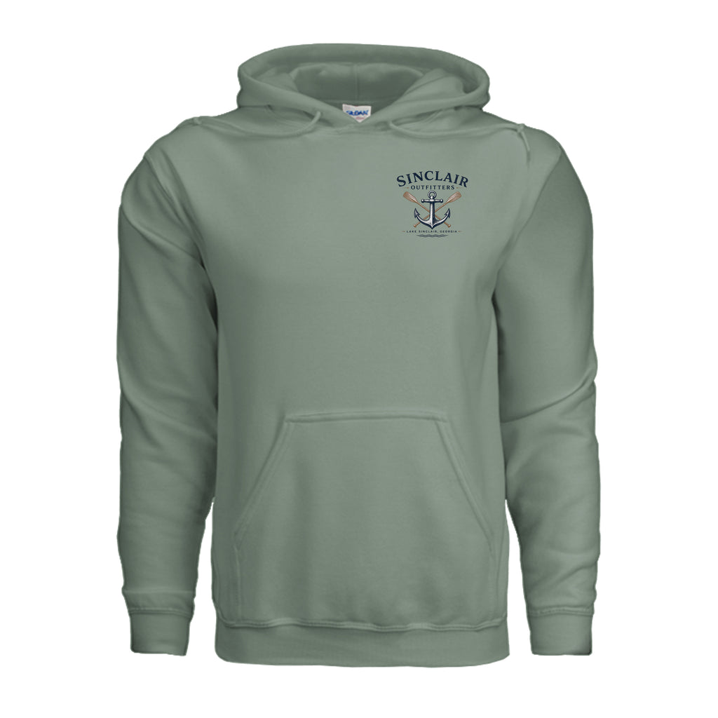 Locals Know Lake Sinclair Hoodie front view