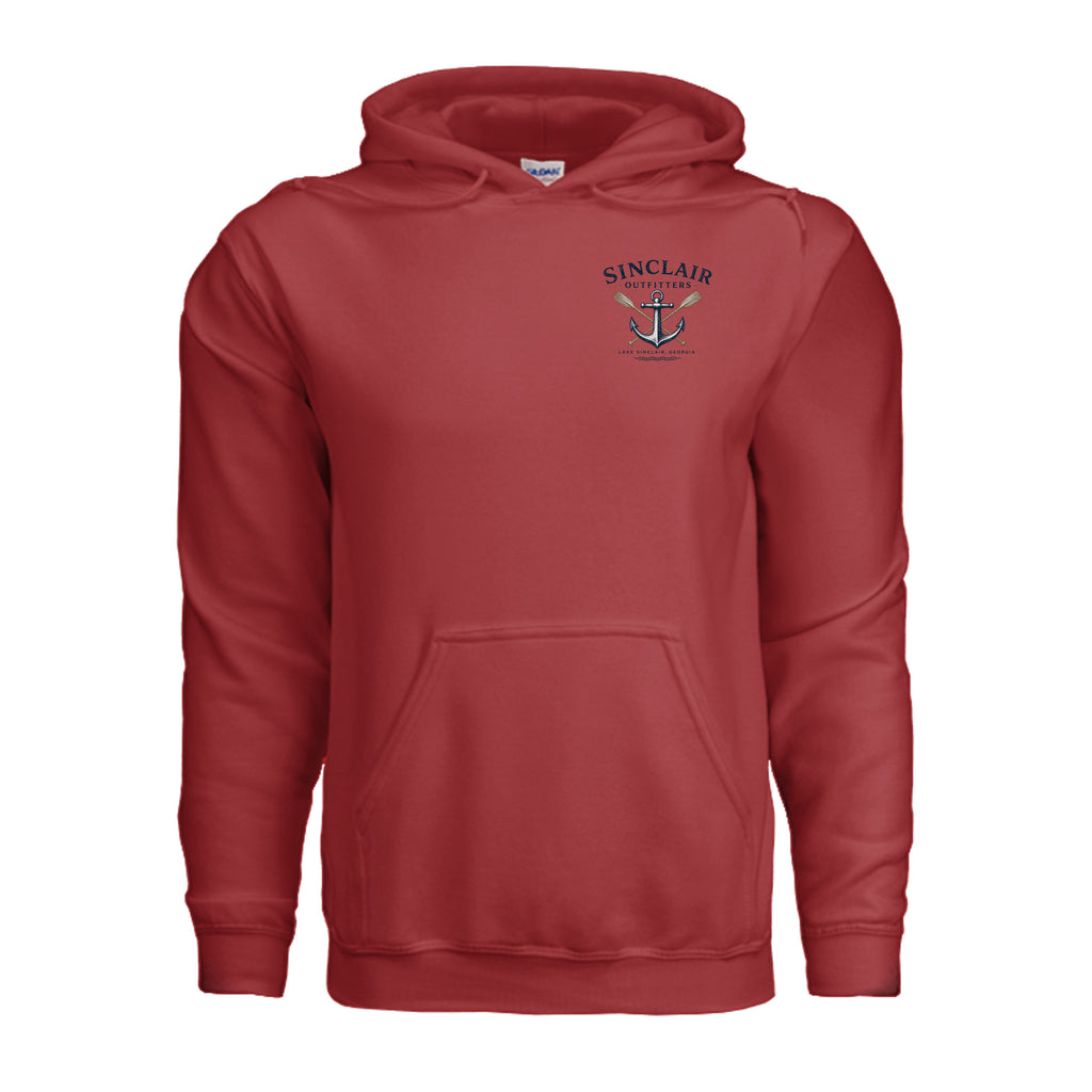 Locals Know Lake Sinclair Hoodie front view