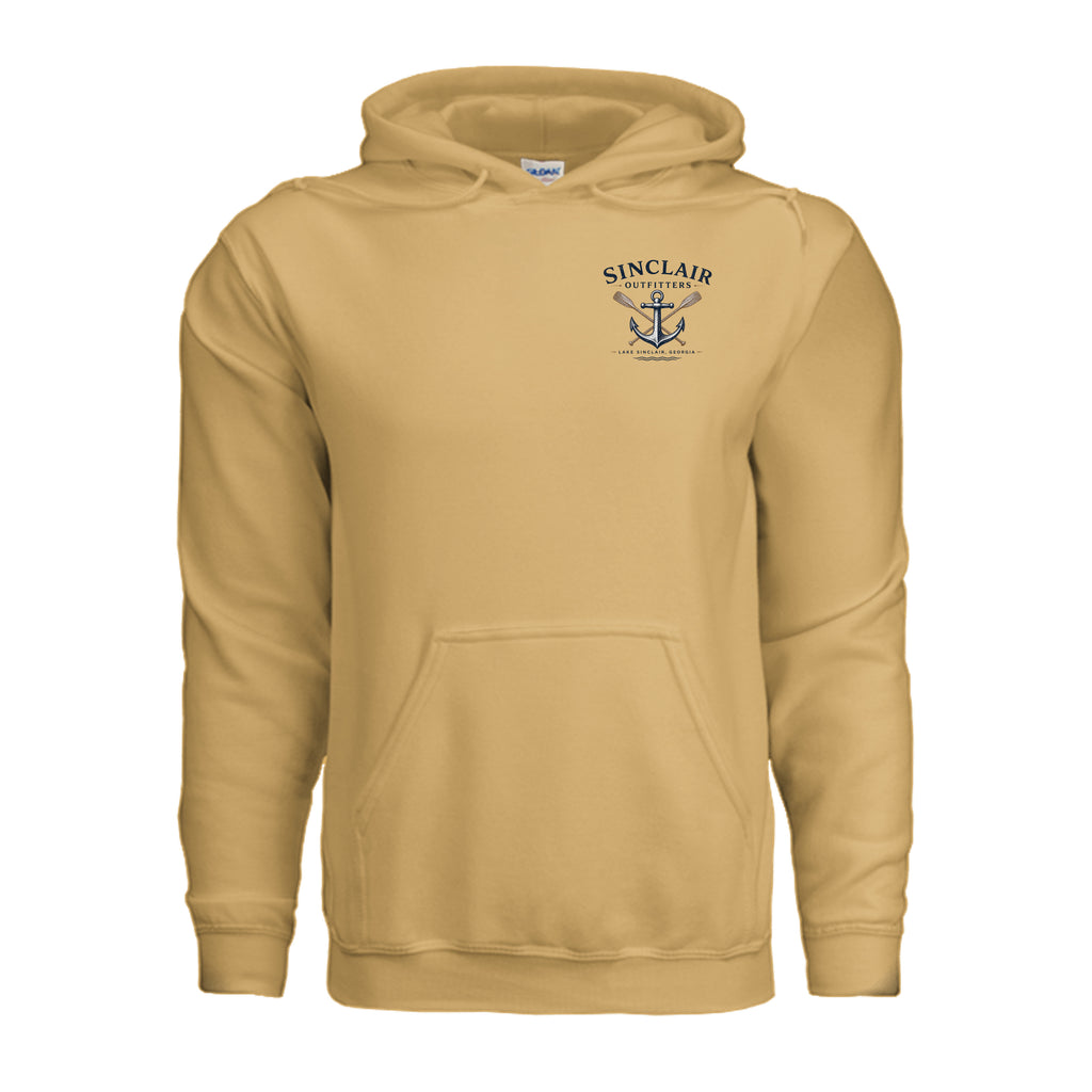 Locals Know Lake Sinclair Hoodie front view
