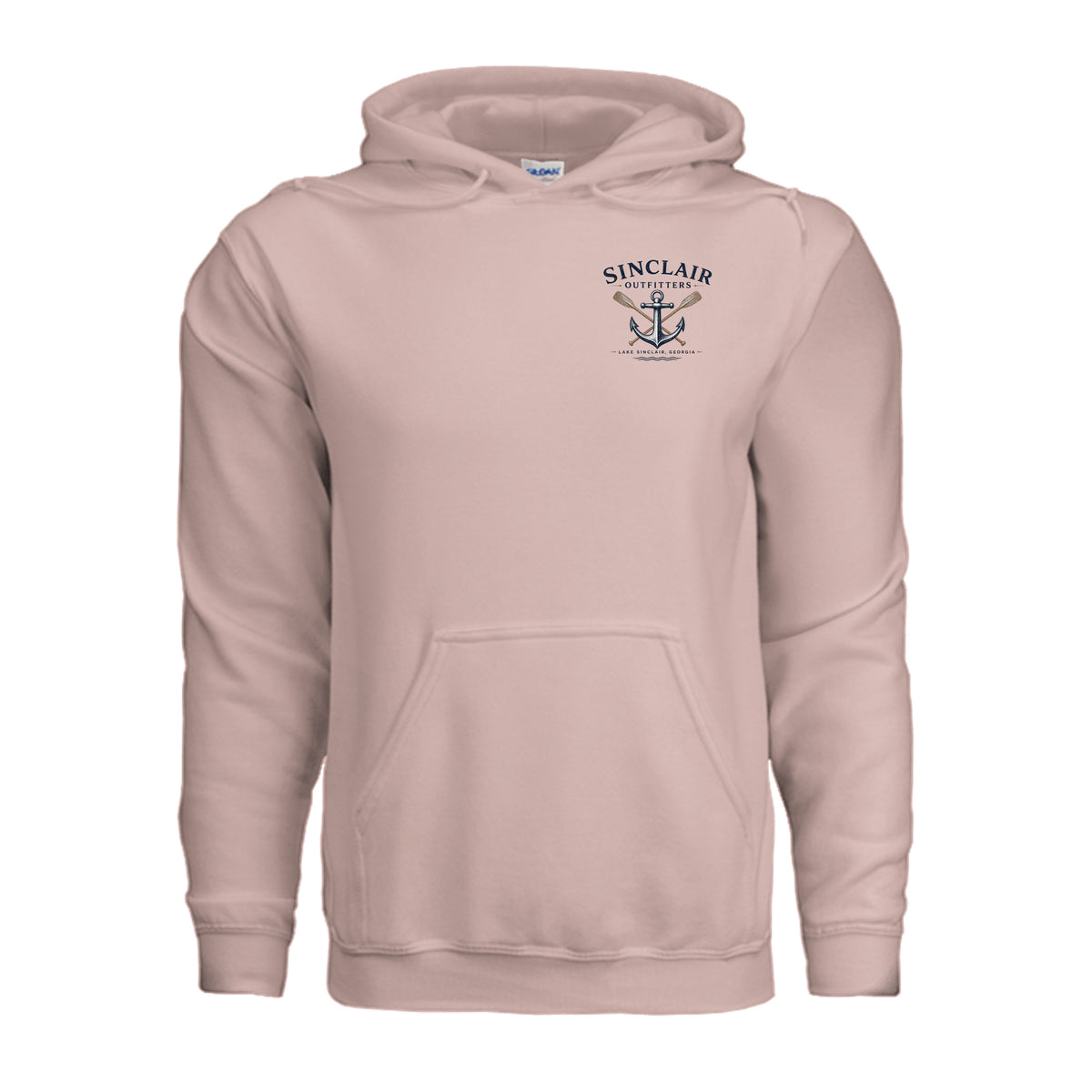 Locals Know Lake Sinclair Hoodie front view