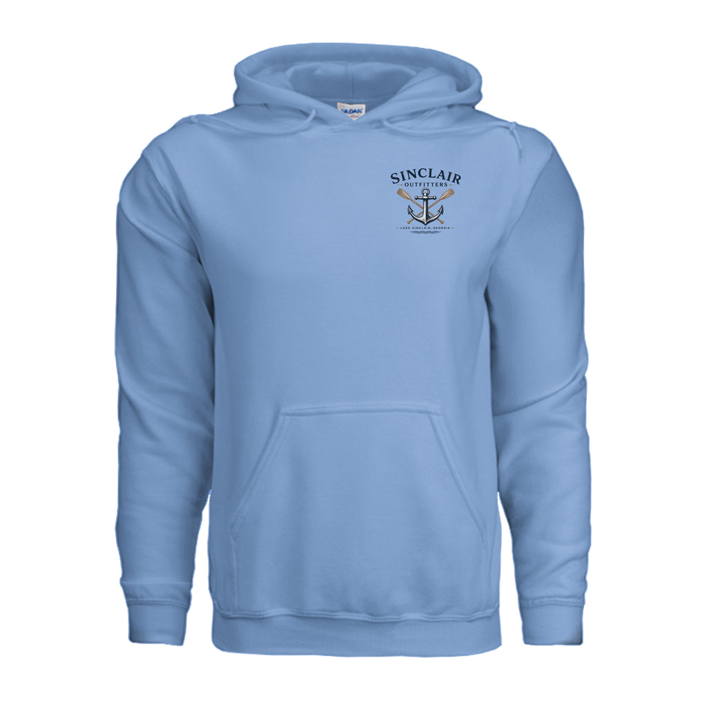 Locals Know Lake Sinclair Hoodie front view