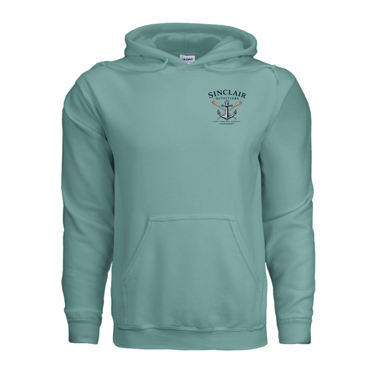 Locals Know Lake Sinclair Hoodie front view
