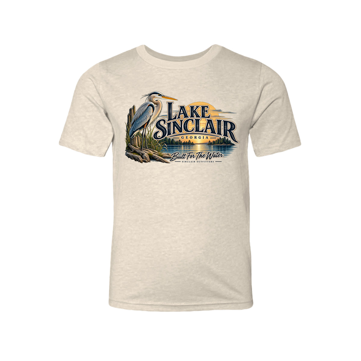 Lake Sinclair Heron youth T-shirt by Sinclair Outfitters
