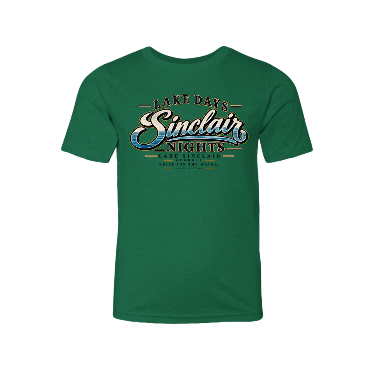 Lake Days Sinclair Nights youth T-shirt by Sinclair Outfitters