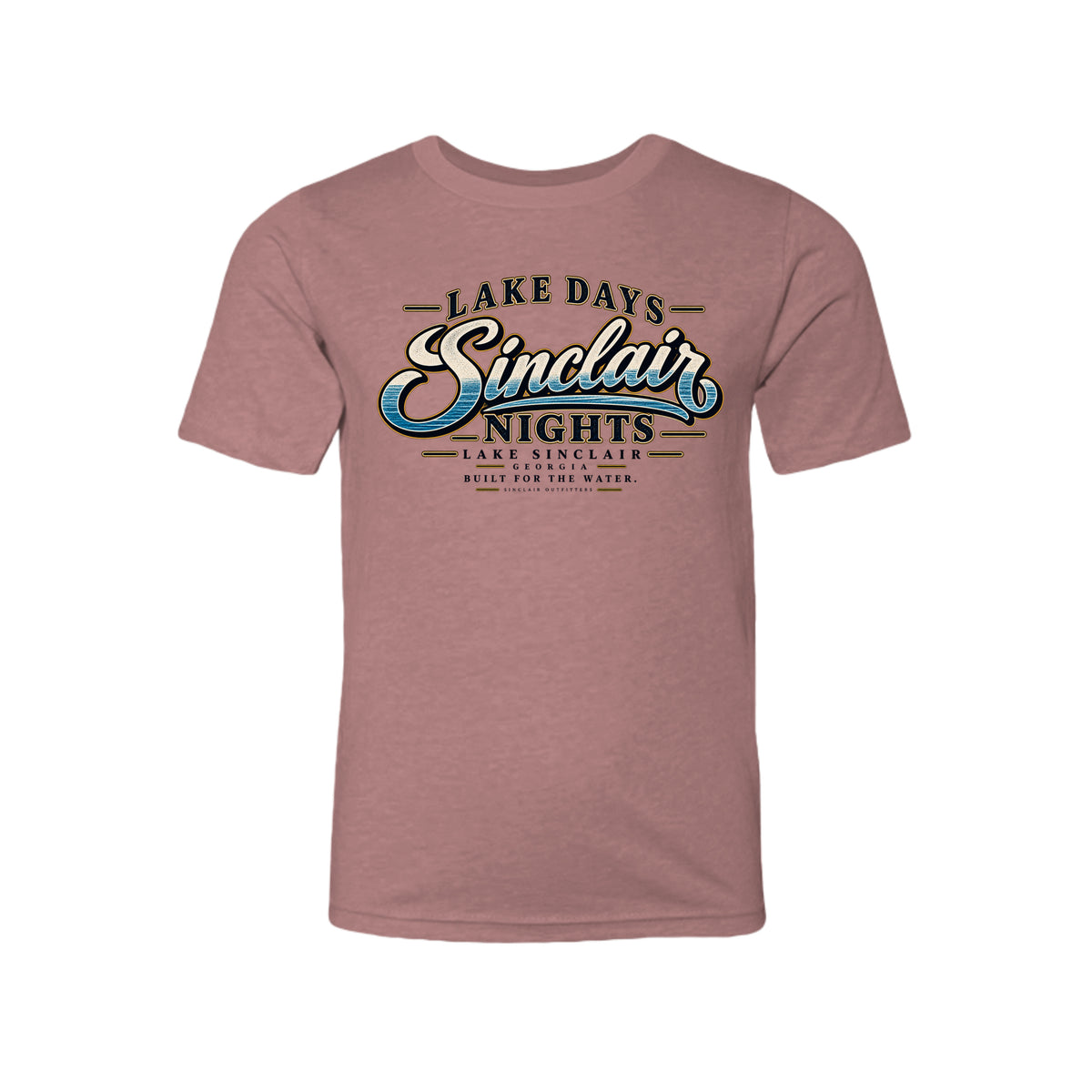 Lake Days Sinclair Nights youth T-shirt by Sinclair Outfitters