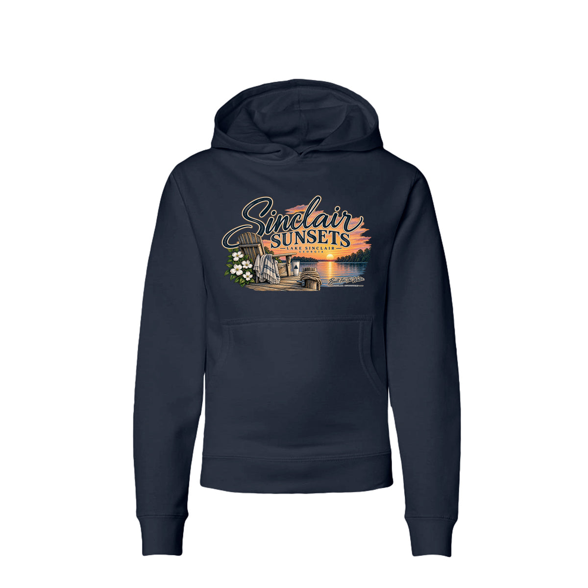 Sinclair Sunsets youth hoodie by Sinclair Outfitters