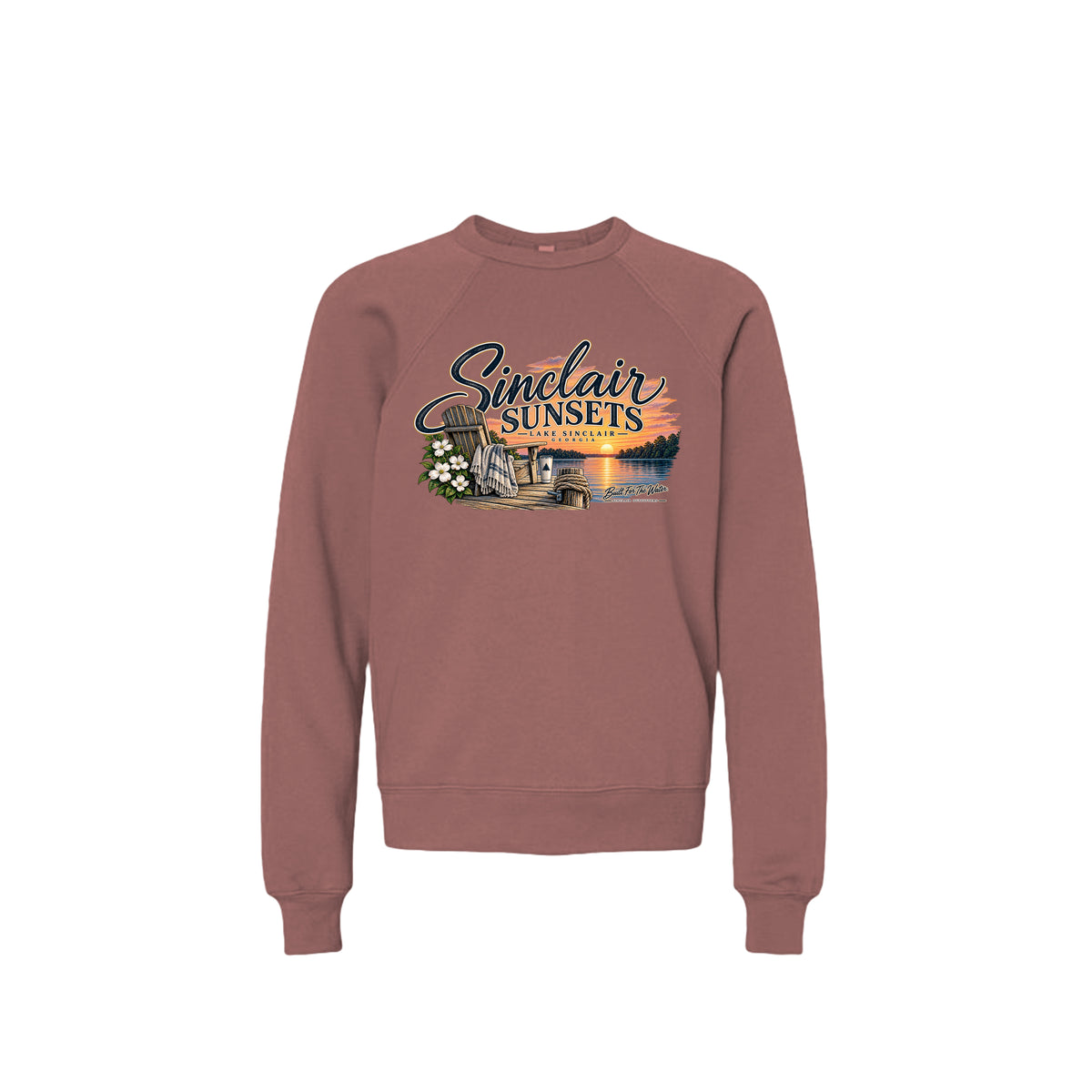 Sinclair Sunsets youth crewneck sweatshirt by Sinclair Outfitters