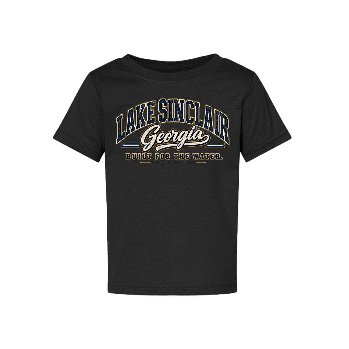 Lake Sinclair Heritage Collegiate toddler T-shirt by Sinclair Outfitters