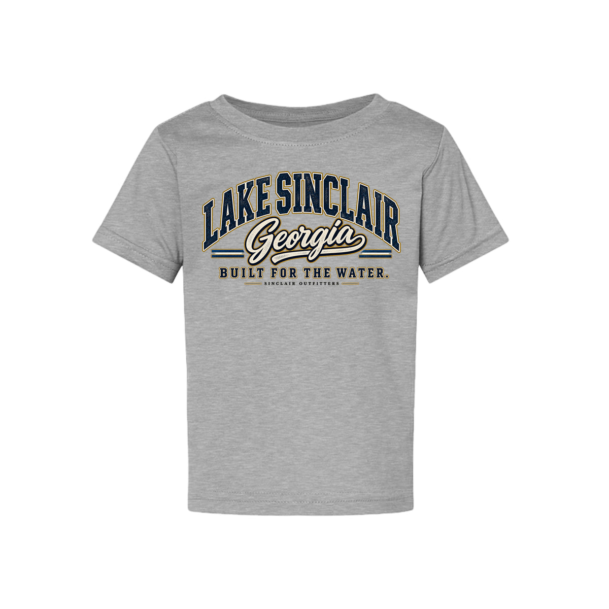 Lake Sinclair Heritage Collegiate toddler T-shirt by Sinclair Outfitters