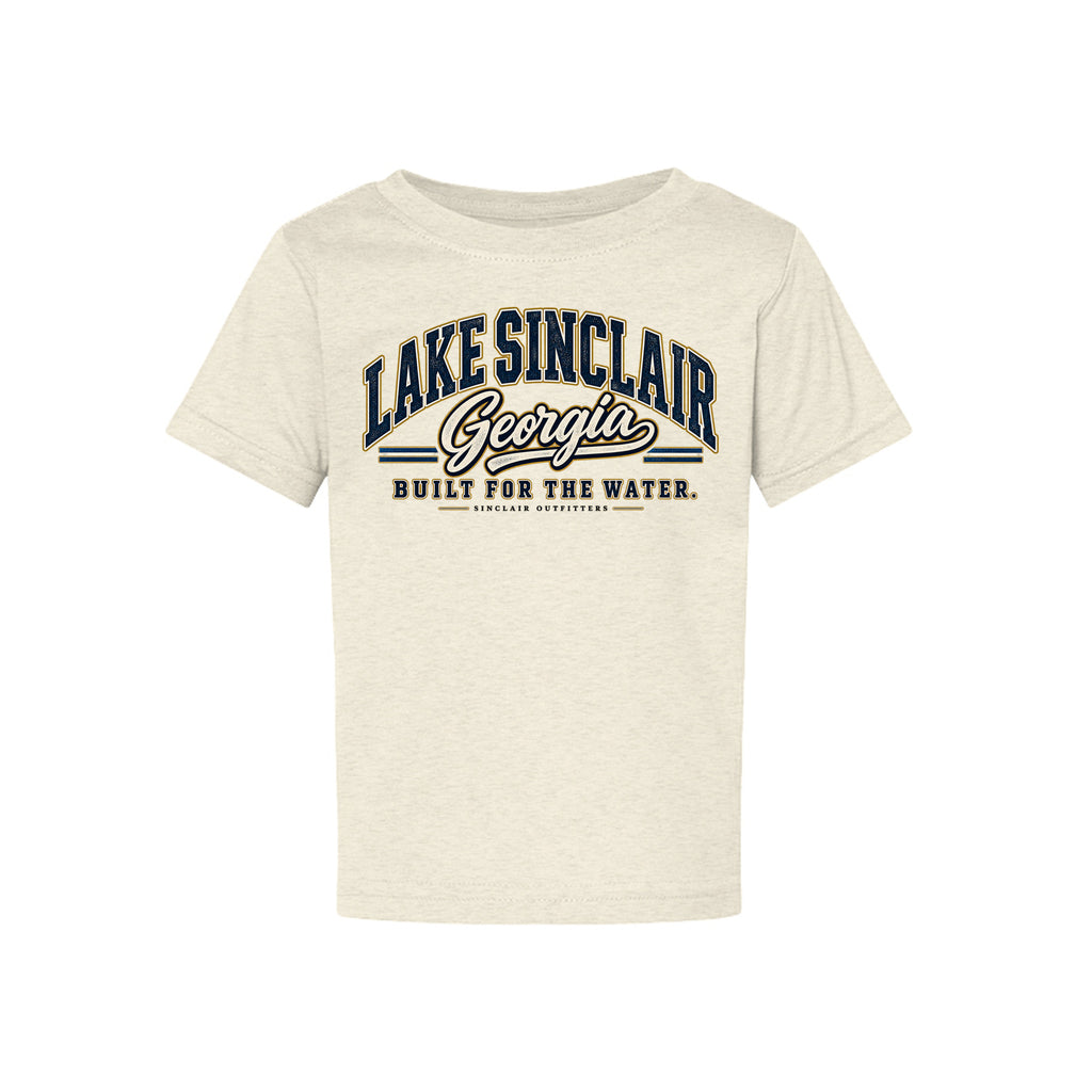 Lake Sinclair Heritage Collegiate toddler T-shirt by Sinclair Outfitters