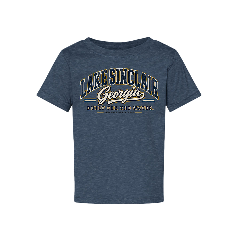 Lake Sinclair Heritage Collegiate toddler T-shirt by Sinclair Outfitters
