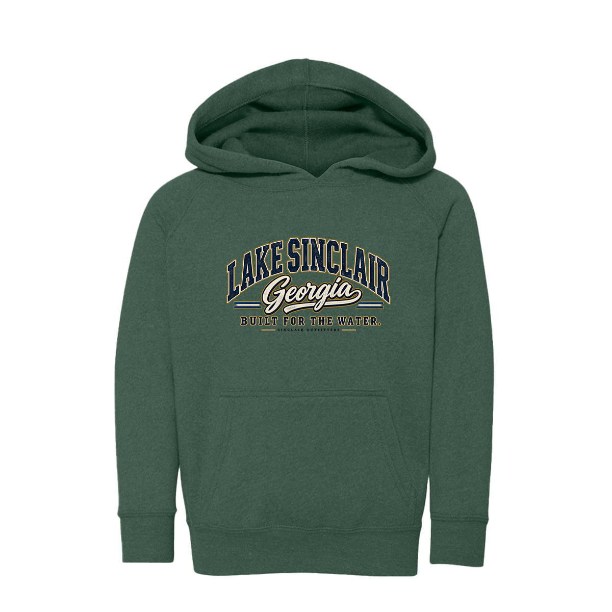 Lake Sinclair Heritage Collegiate toddler hoodie by Sinclair Outfitters