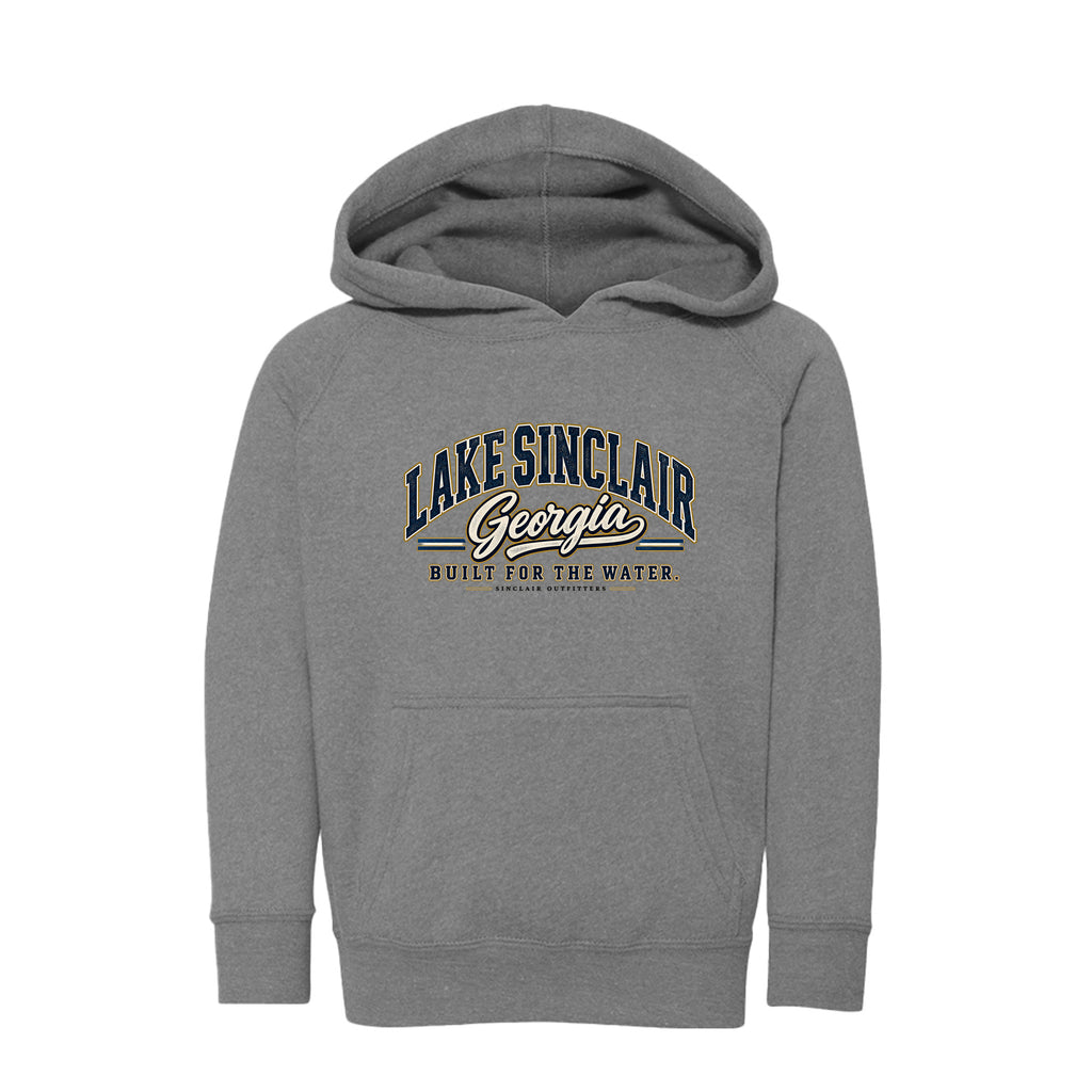 Lake Sinclair Heritage Collegiate toddler hoodie by Sinclair Outfitters