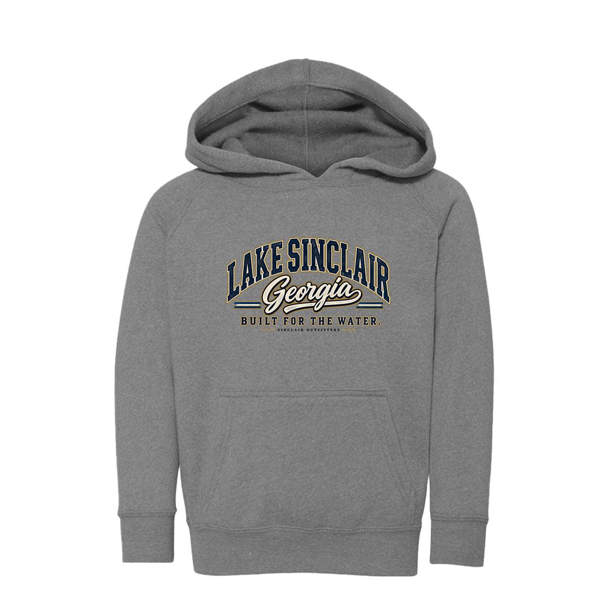 Lake Sinclair Heritage Collegiate toddler hoodie by Sinclair Outfitters