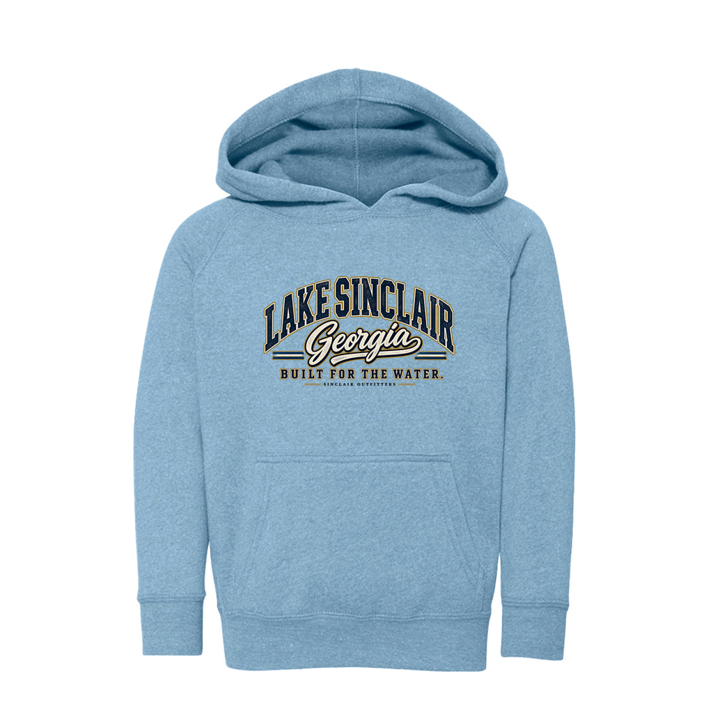 Lake Sinclair Heritage Collegiate toddler hoodie by Sinclair Outfitters