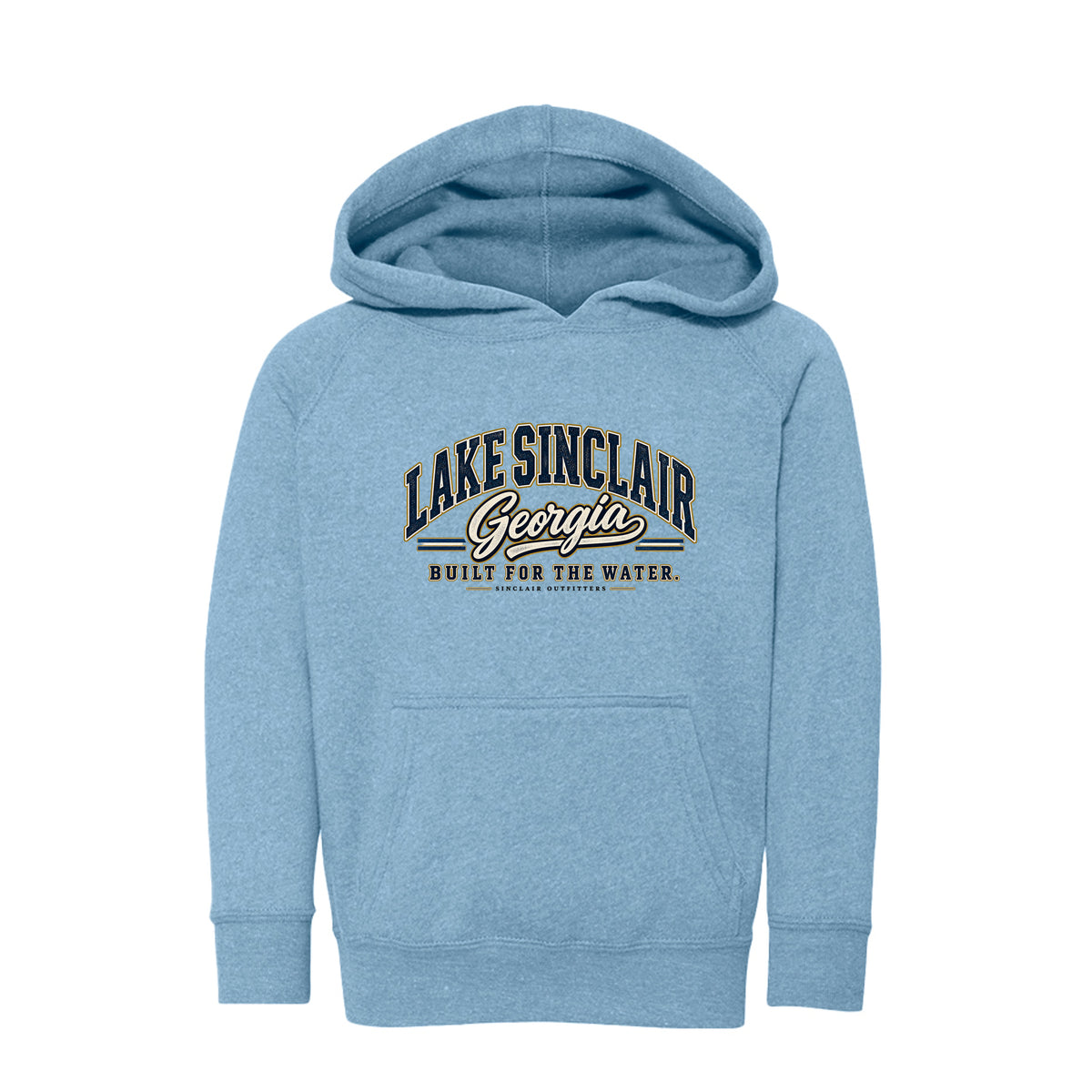Lake Sinclair Heritage Collegiate toddler hoodie by Sinclair Outfitters