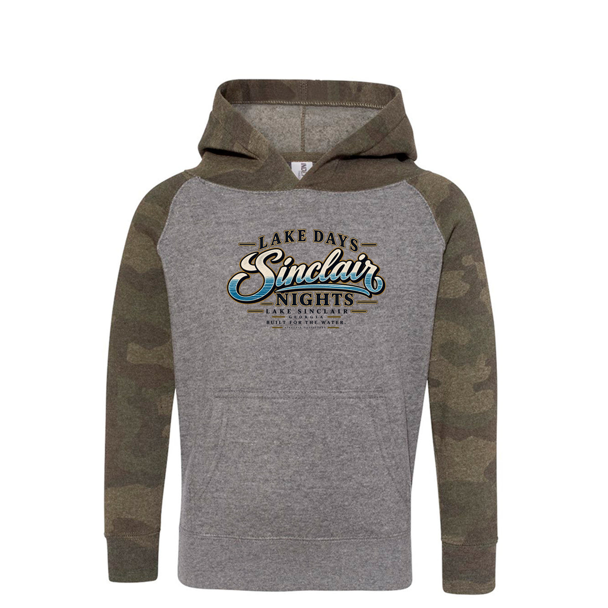 Lake Days Sinclair Nights toddler hoodie by Sinclair Outfitters