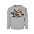 Sinclair Sunsets toddler crewneck sweatshirt by Sinclair Outfitters