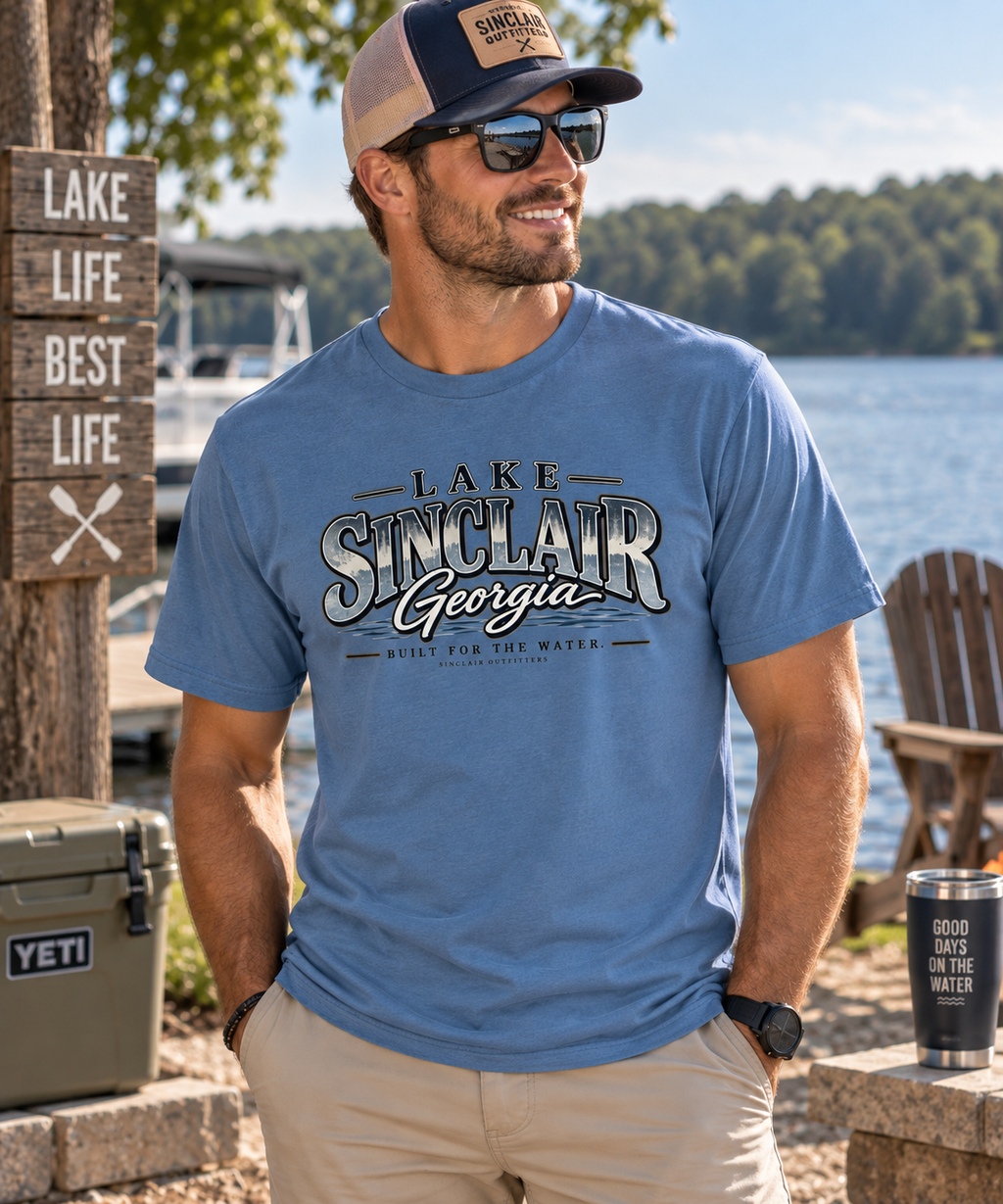 Lake Sinclair Georgia Comfort Colors Tee
